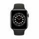 Apple Watch 6 44mm GPS Space Gray Aluminum Case w. Black Sport Band (M00H3) б/у